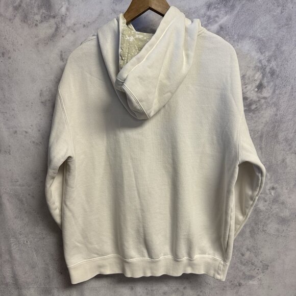 Vintage Y2K Vans Skate Hoodie Sweatshirt Mens Large 23x26 White Skateboard Zip - Picture 2 of 12